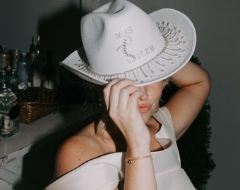 Bachelorette Rhinestone Cowboy Hat