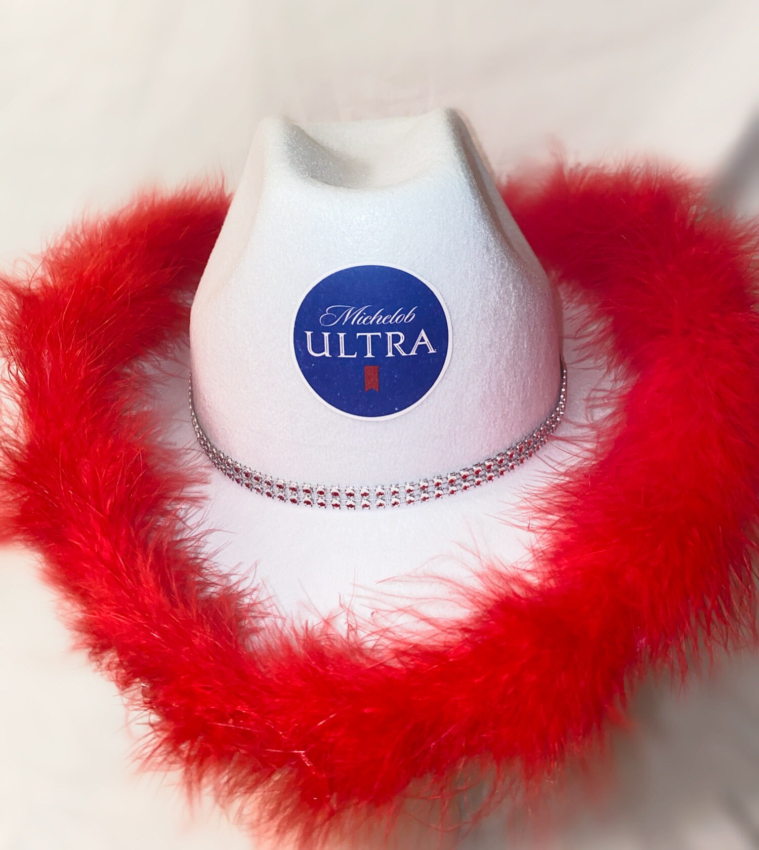 michelob ultra cowgirl hat