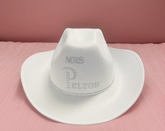 Custom MRS. Rhinestone Cowboy Hat