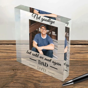 Personalised Memorial  | Lost Loved Ones |Sympathy Gift  | Bereavement Gift | Loss of Grandma | Father Memorial Plaque Free Standing Block