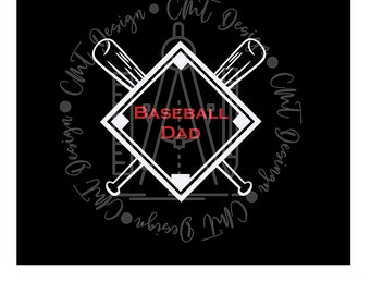 Baseball Dad Diamond