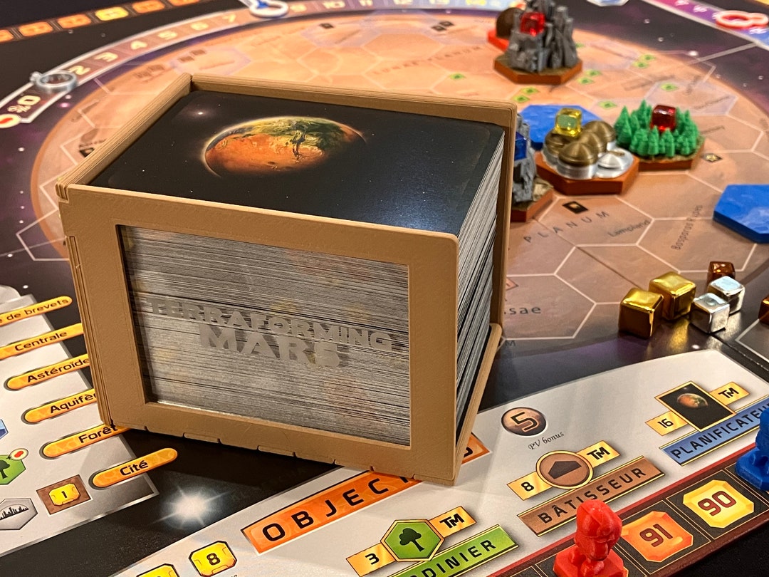 Terraforming Mars Foldable Card Holder Etsy