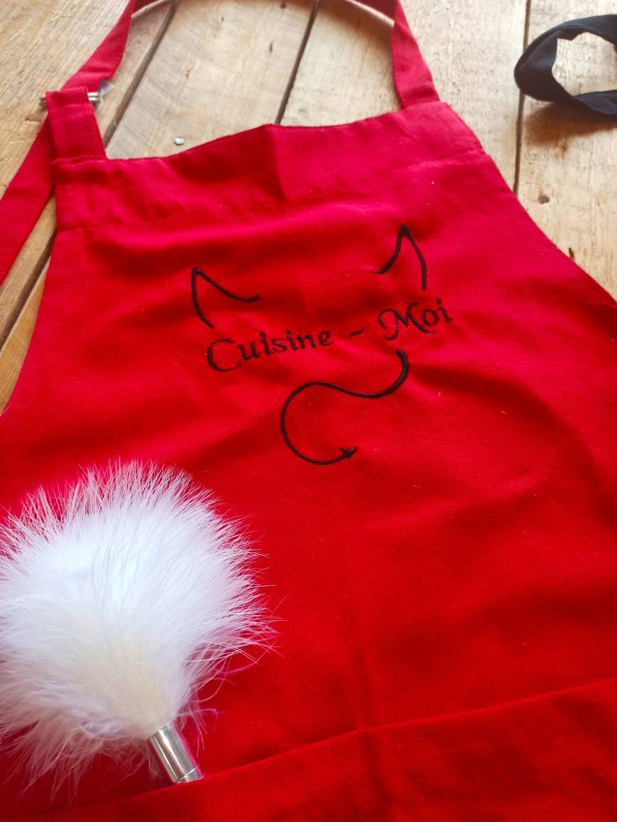 Tablier Cuisine, Tablier, Tablier Adulte, Cadeau Saint Valentin