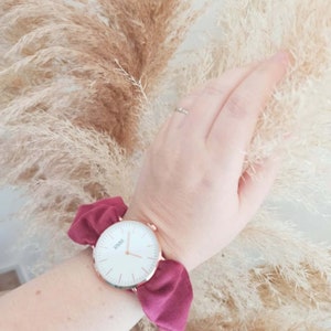 Montre femme, montre tissu, montre chouchou, scrunchie Bild 6