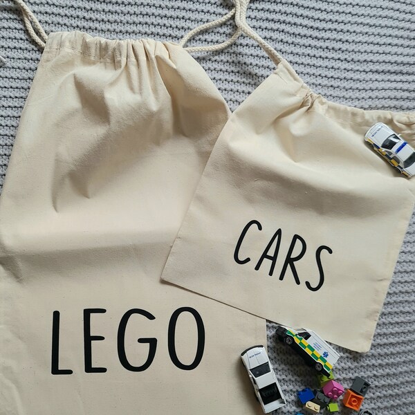 Drawstring Toy Bag Etsy