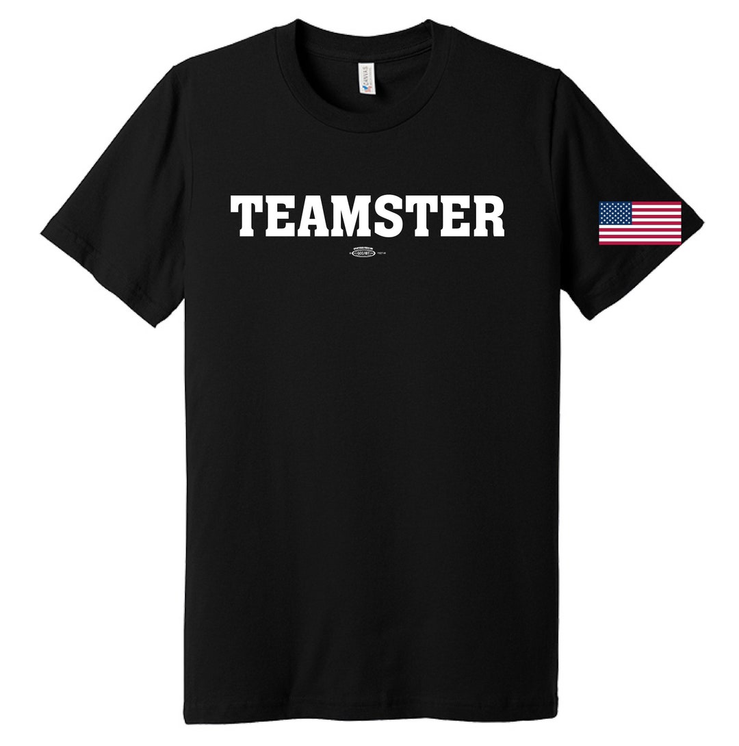 Teamster Shirt American Made Union Printed - Etsy