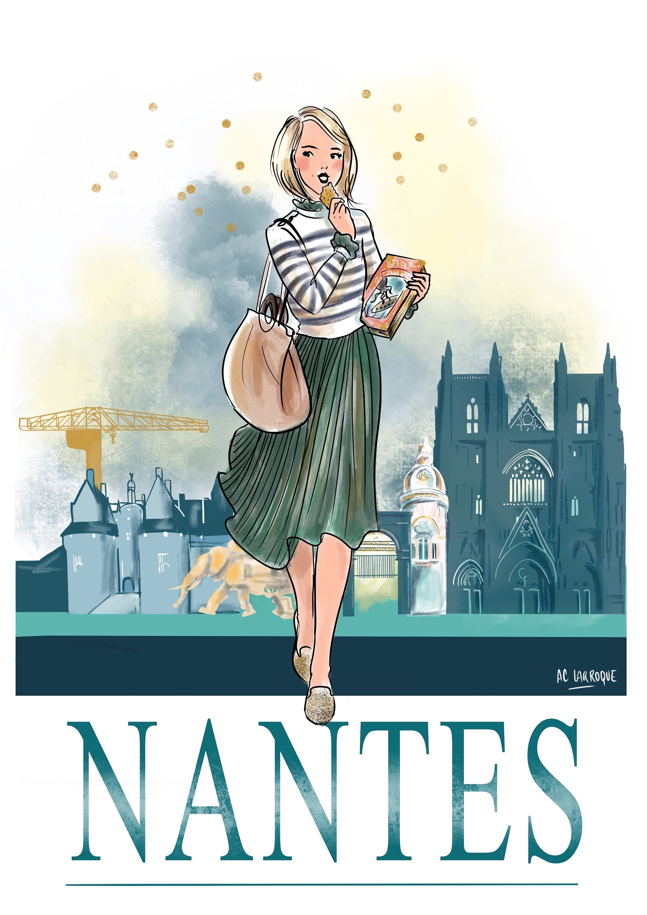 Nantes - Affiche