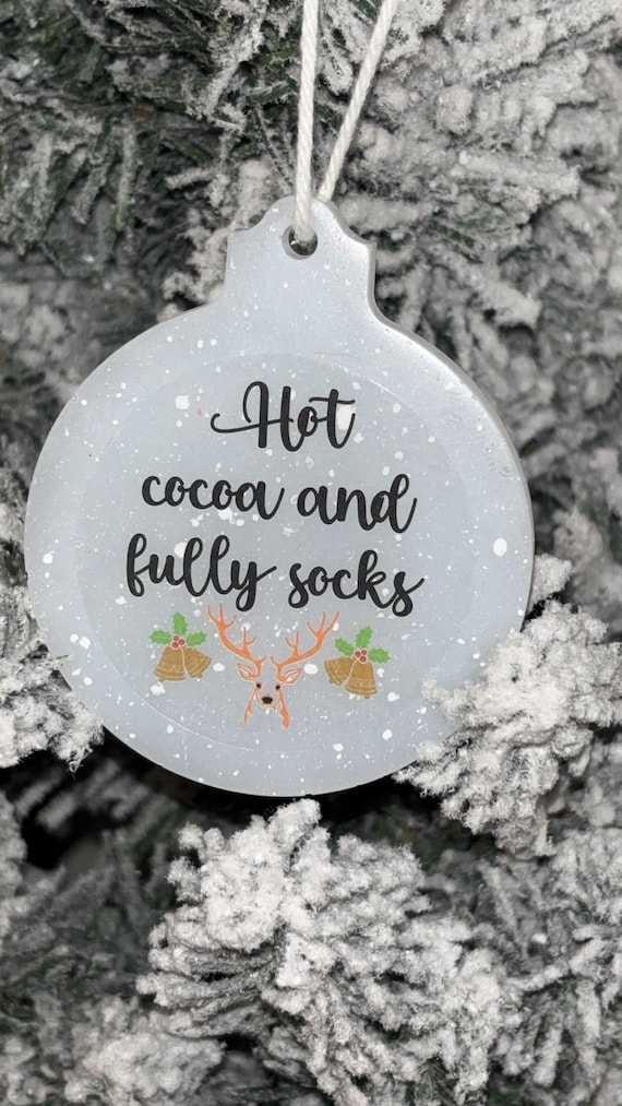 Resin Christmas Ornament