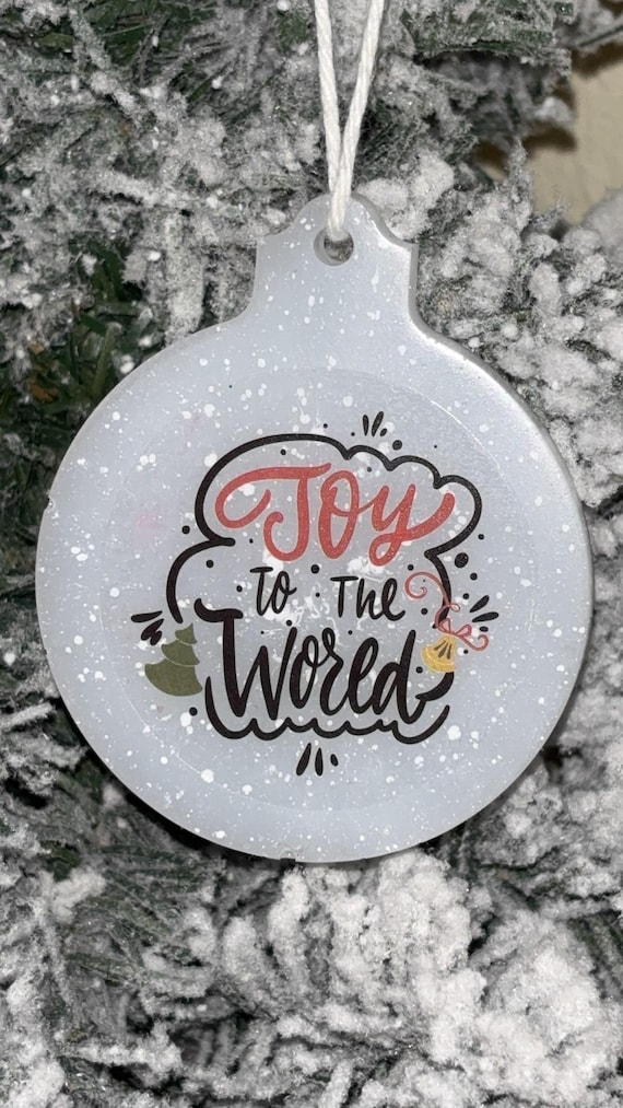 Resin Christmas Ornament