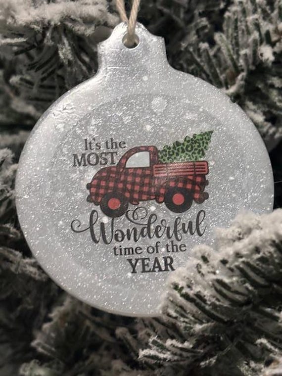 Resin Christmas Ornament