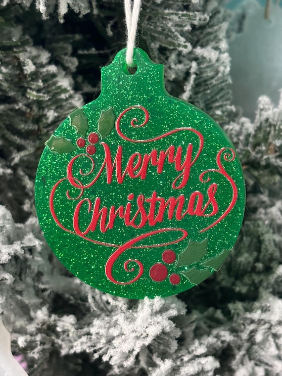 Resin Christmas Ornament