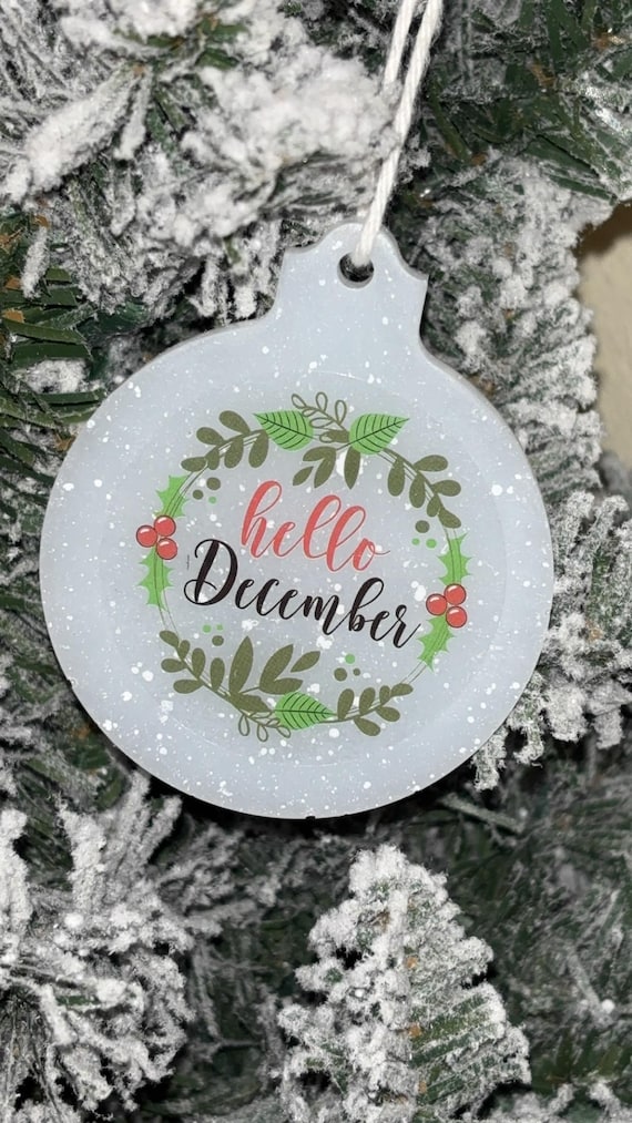 Resin Christmas Ornament