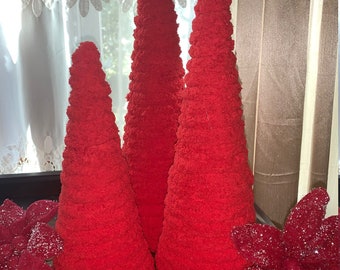 Holiday Yarn Trees