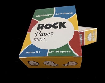 Rock, Paper, Scissors Multiplayer Card Game