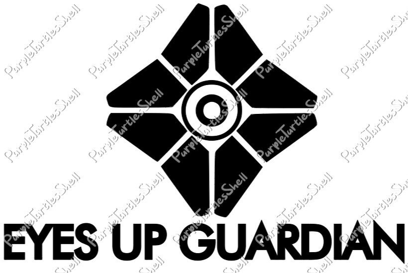 Eyes up Guardian With Ghost Etsy