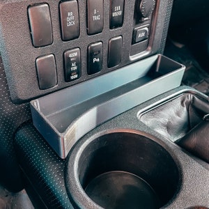 Plateau/conteneur de console centrale avant pour Toyota FJ Cruiser 2007 - 2014 (boîte de vitesses)