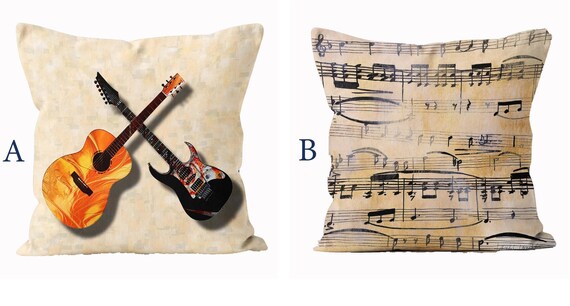 guitar pillow cases