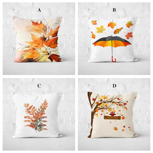 Autumn Pillow Cover Etsy