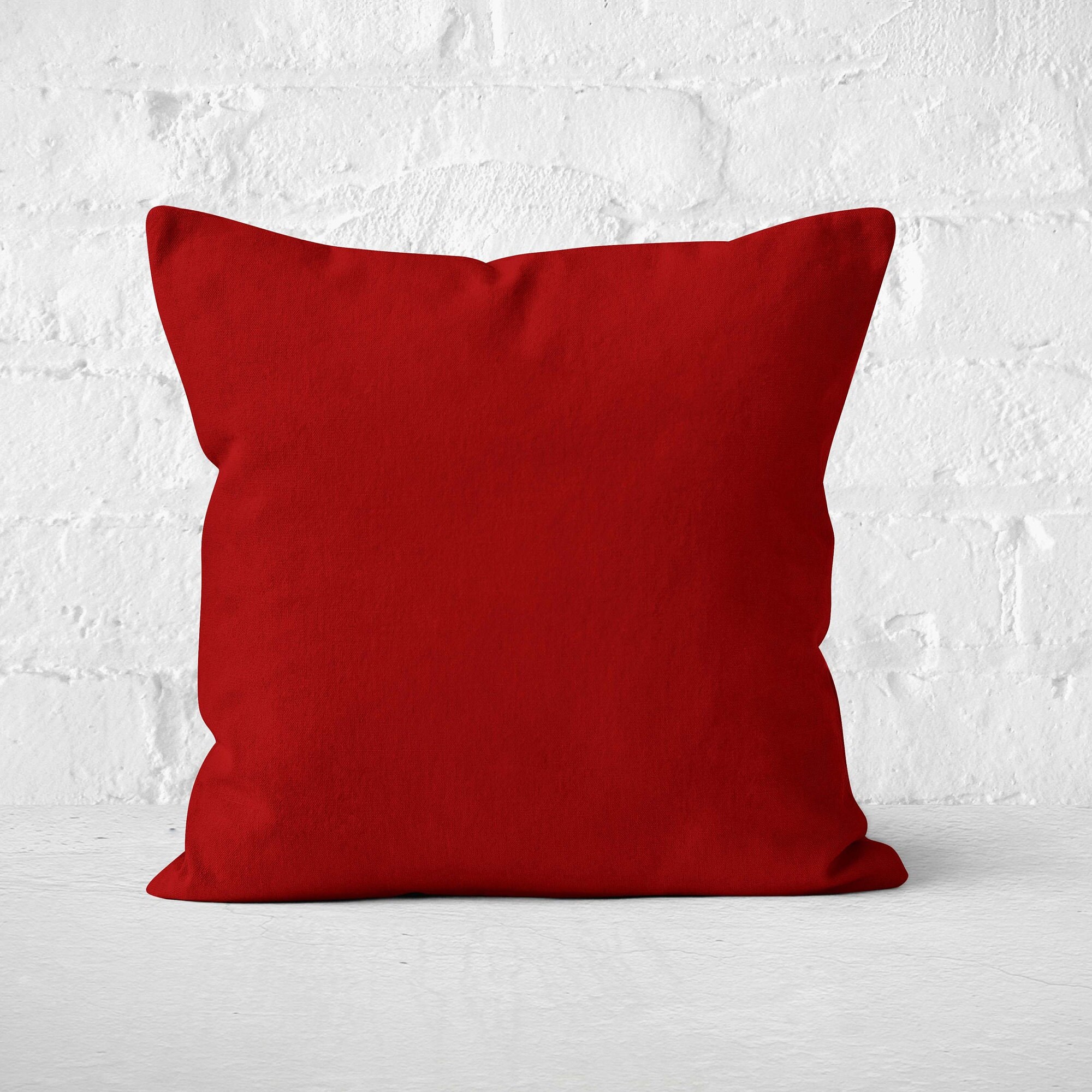 Floral Throw Colorful Pillow Covers Decorative Red Pillow Etsy