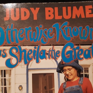 Vintage 1986 copy of Judy Blume&#39;s &quot;Otherwise Known As Sheila the Great&quot; Yearling Books version