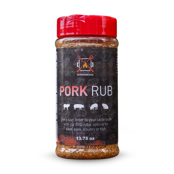 Pork Rub Seasoning by Grillnovations BBQ Rub Grill Seasoning 