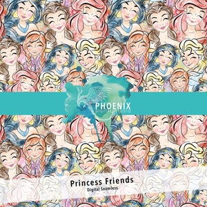 Princess Friends Digital File