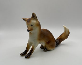Figurine The Fox (porcelain)