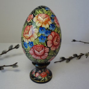 Folk souvenirs: Flower Egg