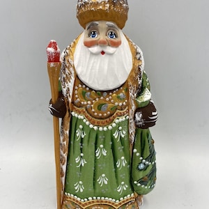 Santa Claus handmade from linden 6.6 inches