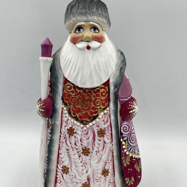 Santa Claus handmade from linden 6.6 inches