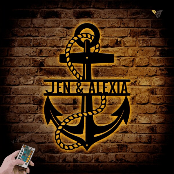 Anchor Wall Hanging Etsy