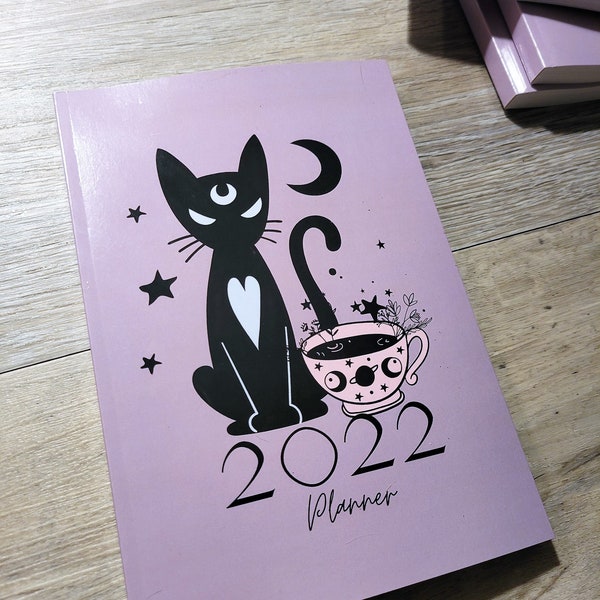 Limited Qty! || 2022 Pagan Planner || A5 Size || Perfect for the Modern Type of Witch