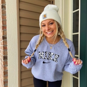 Nike sweater etsy top