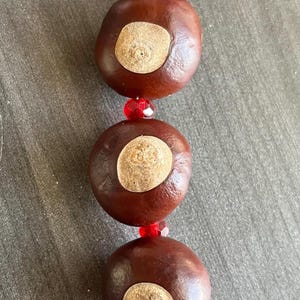 Lucky Buckeye Keychain, Ohio State Keychain, Buckeyes fan gift, Ohio State Fans Men or Women, Real Buckeye Keychain