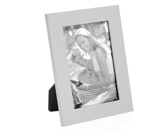 Photo Frame Gift Friend Photo Holder Grandparents Gift Personalized Wooden Table Frame 10x15 Personalized White Frame