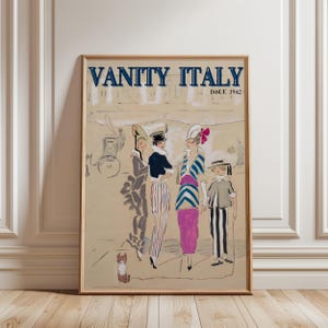 Fashion Magazine Wall Art, Magazine Cover, Fashion Poster Wall Art, Preppy Posters, Vintage Magazine, Fashion Magazine Art, Retro Wall Art