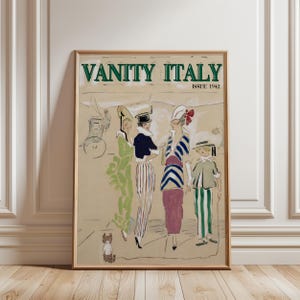 Fashion Magazine Wall Art, Magazine Cover, Fashion Poster Wall Art, Preppy Posters, Vintage Magazine, Fashion Magazine Art, Retro Wall Art