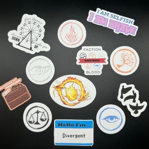 Divergent Sticker Pack - Etsy