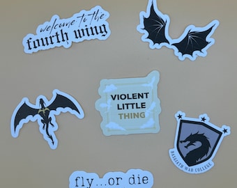 Stickerpakket vierde vleugel