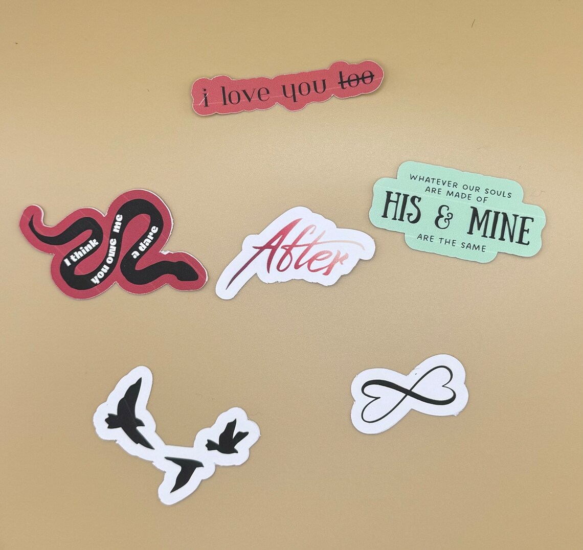 After Sticker Pack - Etsy