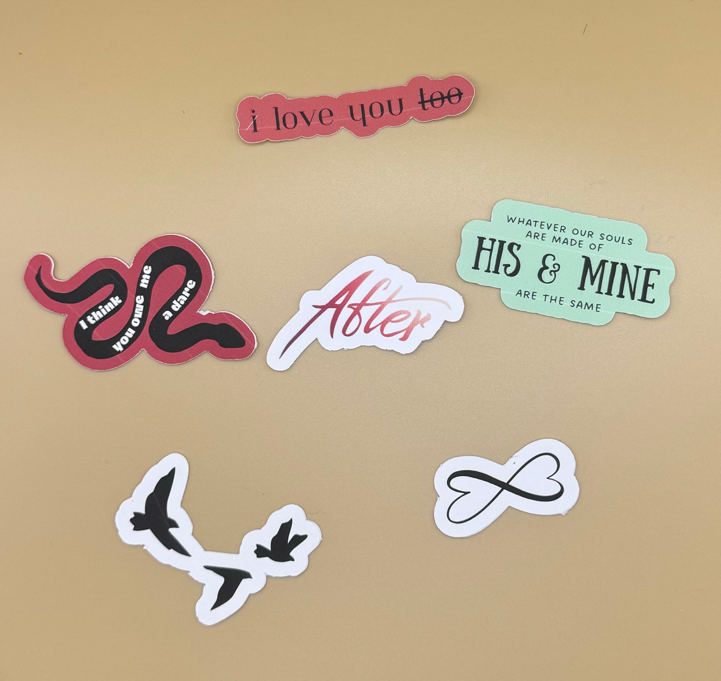 After Sticker Pack - Etsy