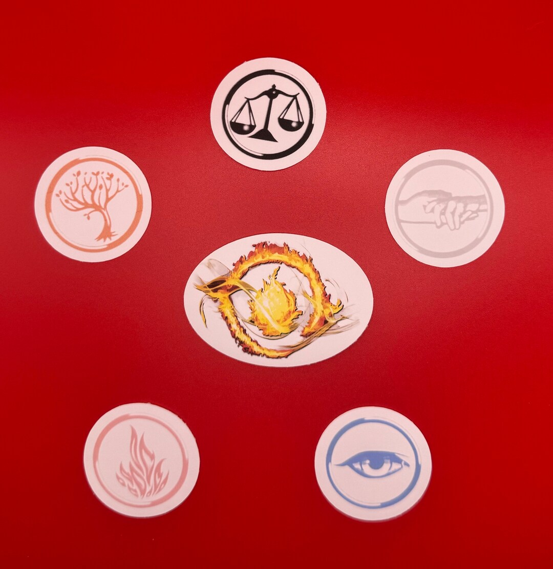 Divergent Faction Sticker Pack - Etsy