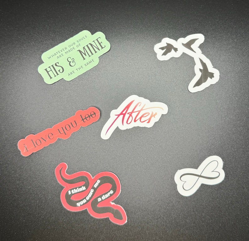 After Sticker Pack - Etsy