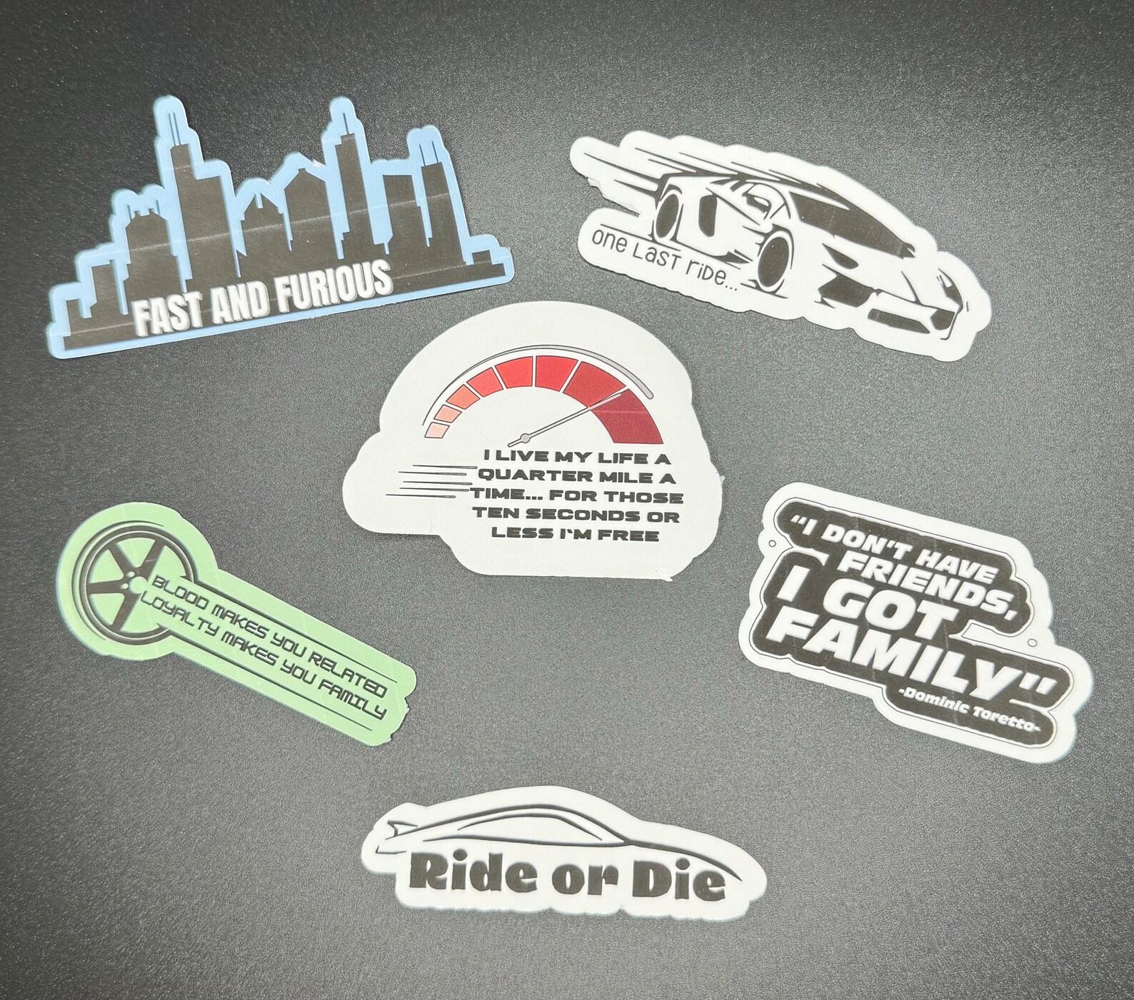 Fast and Furious Sticker Pack - Etsy