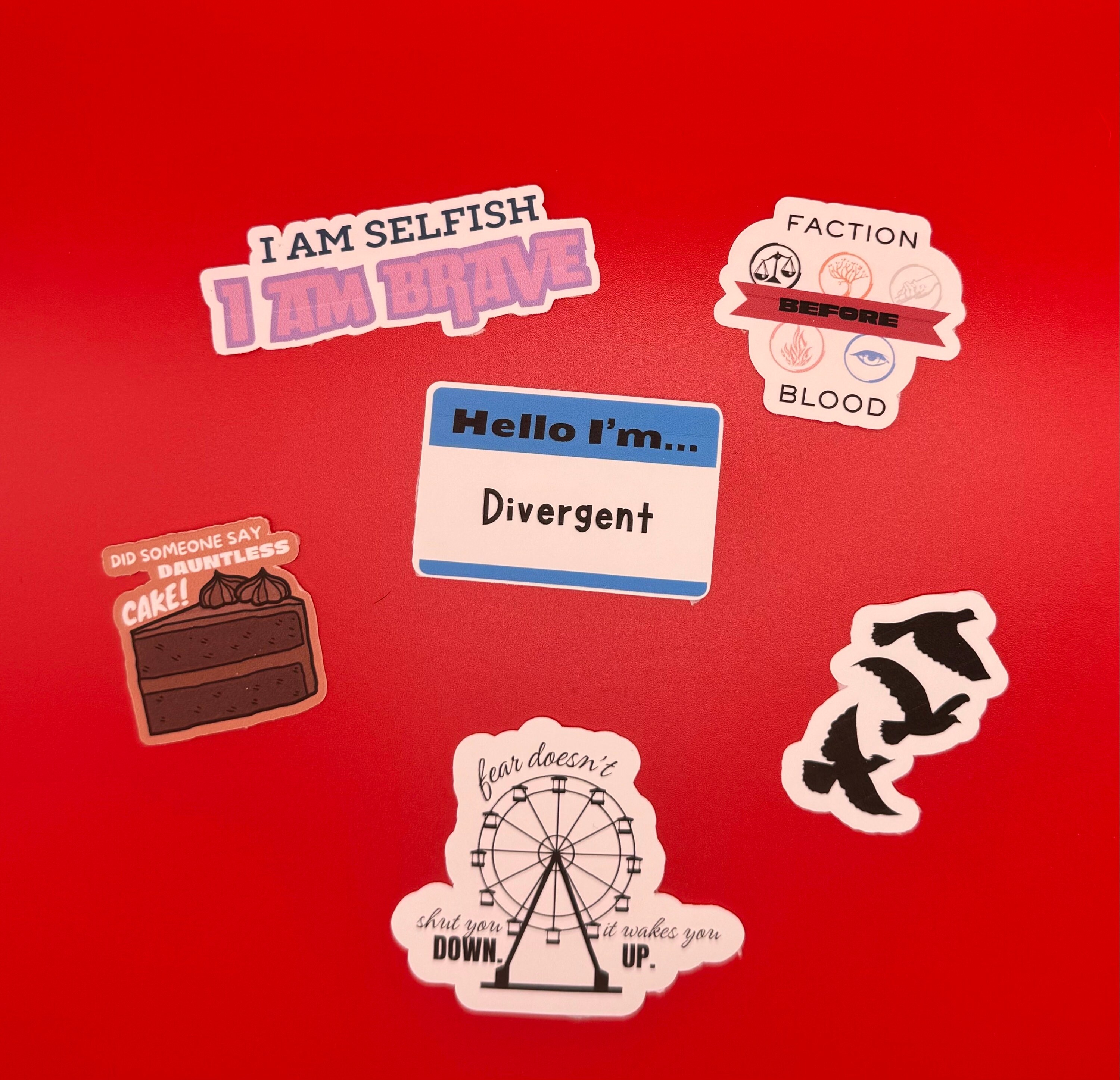 Divergent Sticker Pack - Etsy