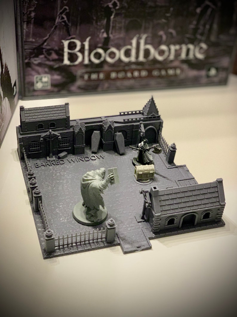 Bloodborne the Board Game 3D Board Tiles single Order 1 Tile Etsy