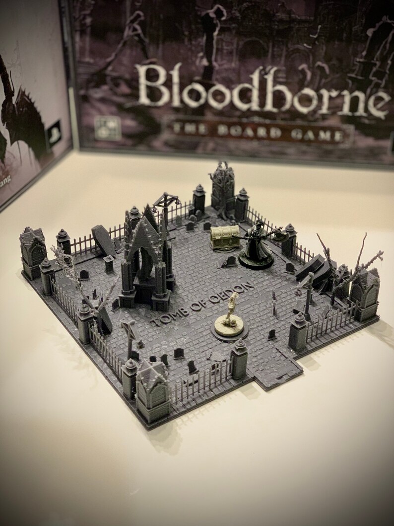 Bloodborne the Board Game 3D Board Tiles single Order 1 Tile Etsy
