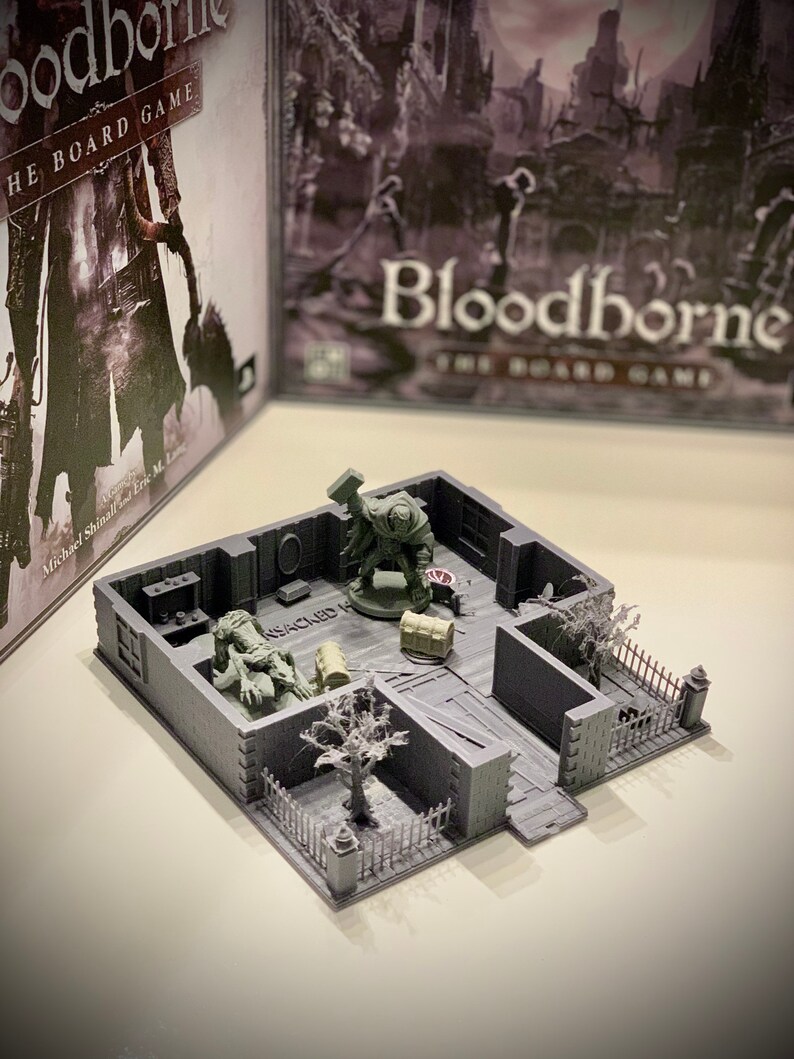 Bloodborne the Board Game 3D Board Tiles single Order 1 Tile Etsy