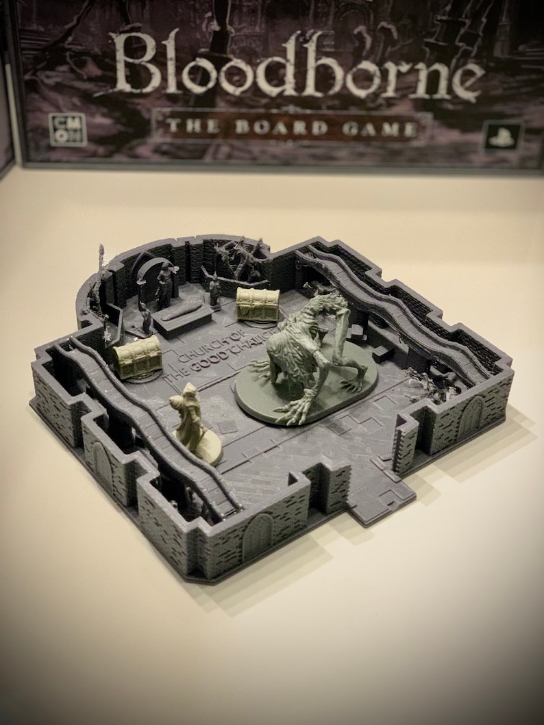 Bloodborne the Board Game 3D Board Tiles single Order 1 Tile Etsy