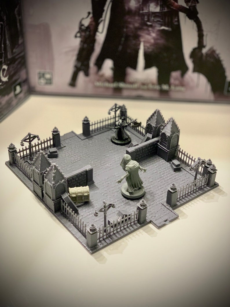 Bloodborne the Board Game 3D Board Tiles single Order 1 Tile Etsy